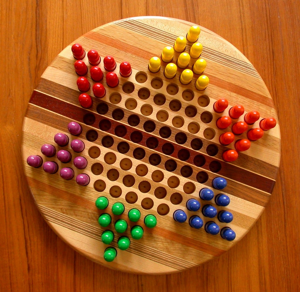 Chinese Checkers | David Levy Chinese Checkerboard Silverfor… | Flickr