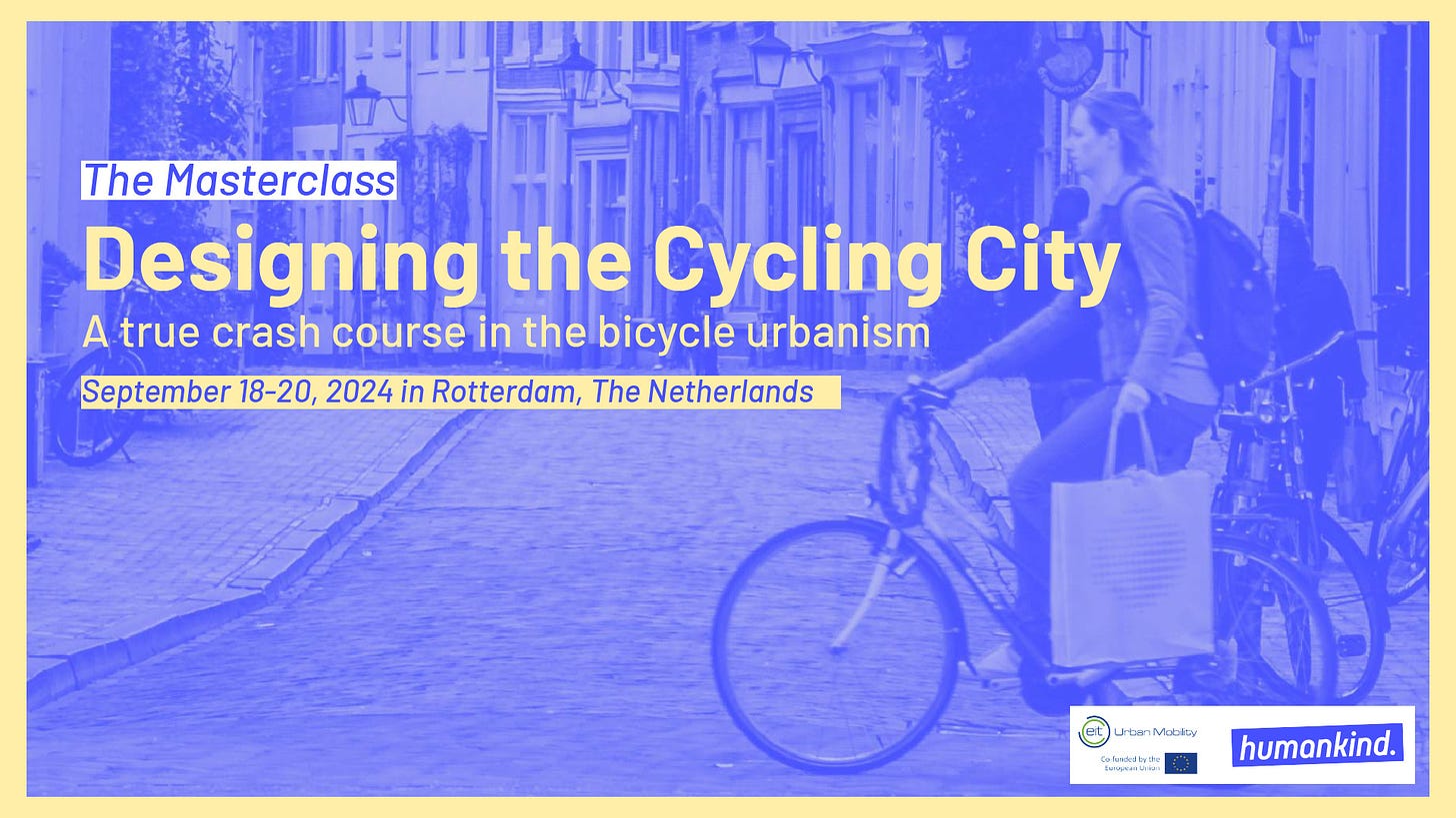 Designing the Cycling City | 18 - 20 September, Rotterdam