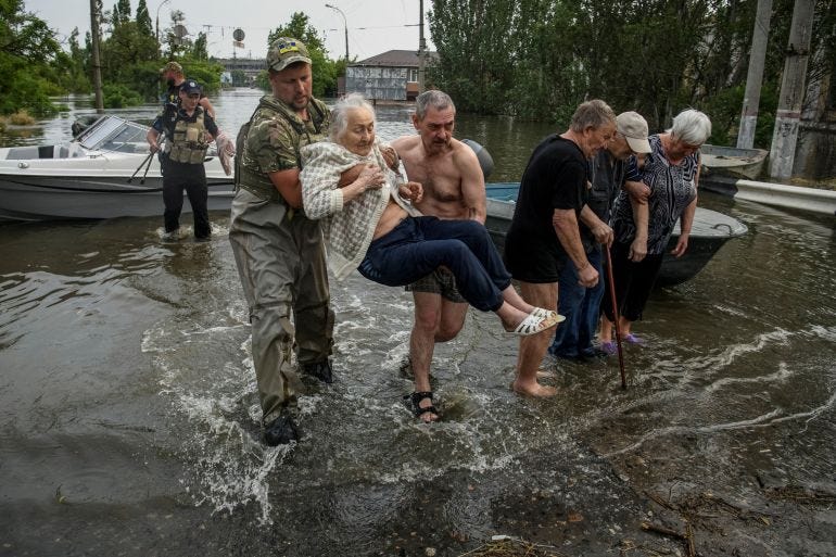 Why blowing up Ukraine's Nova Kakhovka dam is a war crime | Russia-Ukraine  war | Al Jazeera