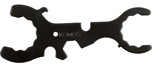 KOMOS® Draft Multi Tool with Duotight Remover | Multi Purpose Beer Faucet & Shank Wrench | 7 in 1 Draft System Tool