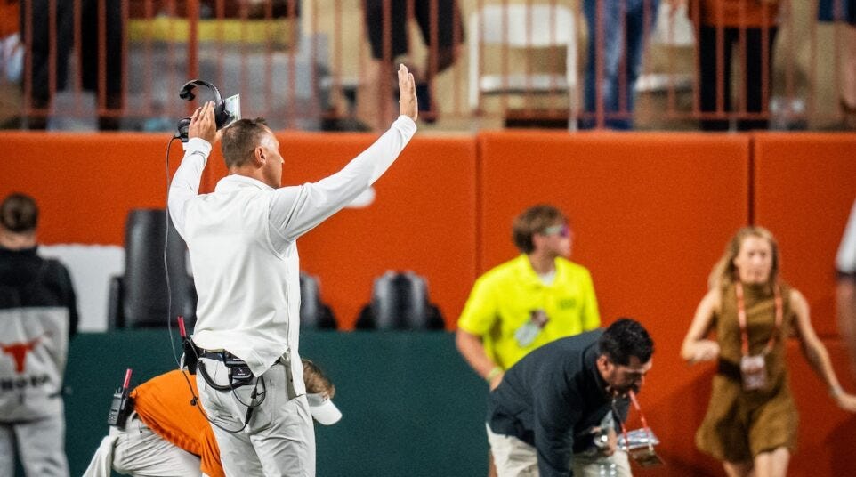 SEC issues statement on controversial no-call, fans throwing trash during  Texas-Georgia game