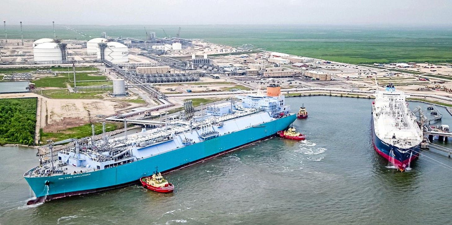 Cheniere Energy loads largest LNG carrier at US terminal | TradeWinds