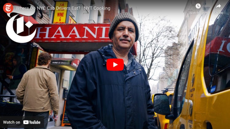 thumbnail from Where Do NYC Cab Drivers Eat? | NYT Cooking