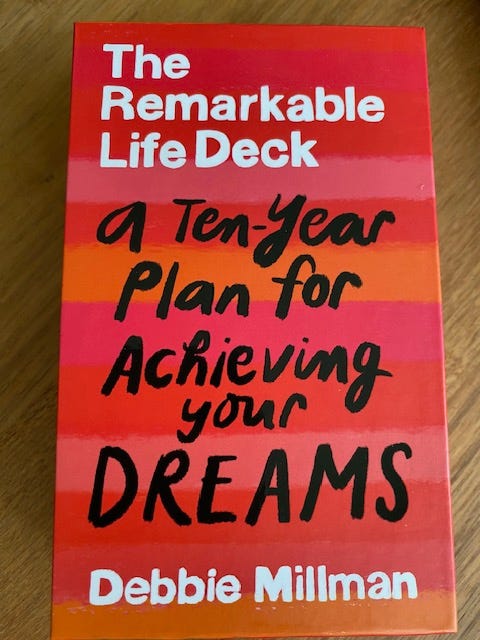 Photo of the outer box of The Remarkable Life Deck.