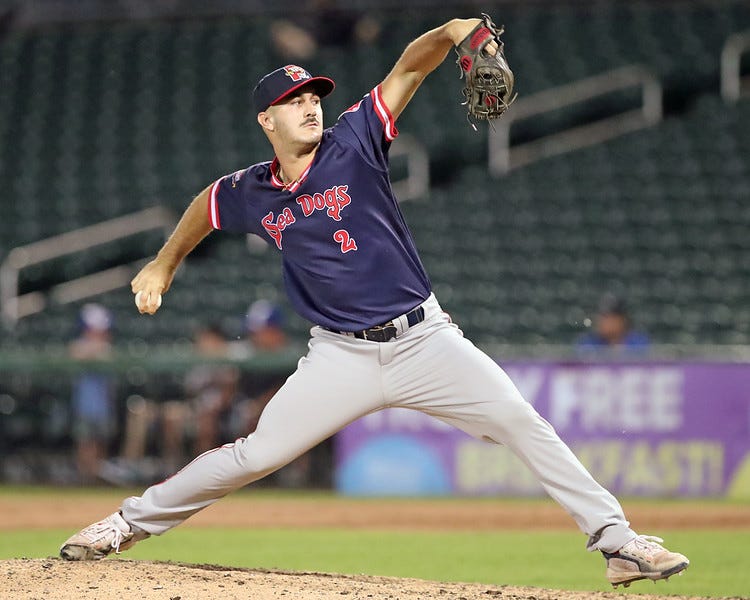 Red Sox relief prospect Ryan Fernandez has struck out 40 percent of the  batters he has faced since earning promotion to Double-A Portland –  Blogging the Red Sox