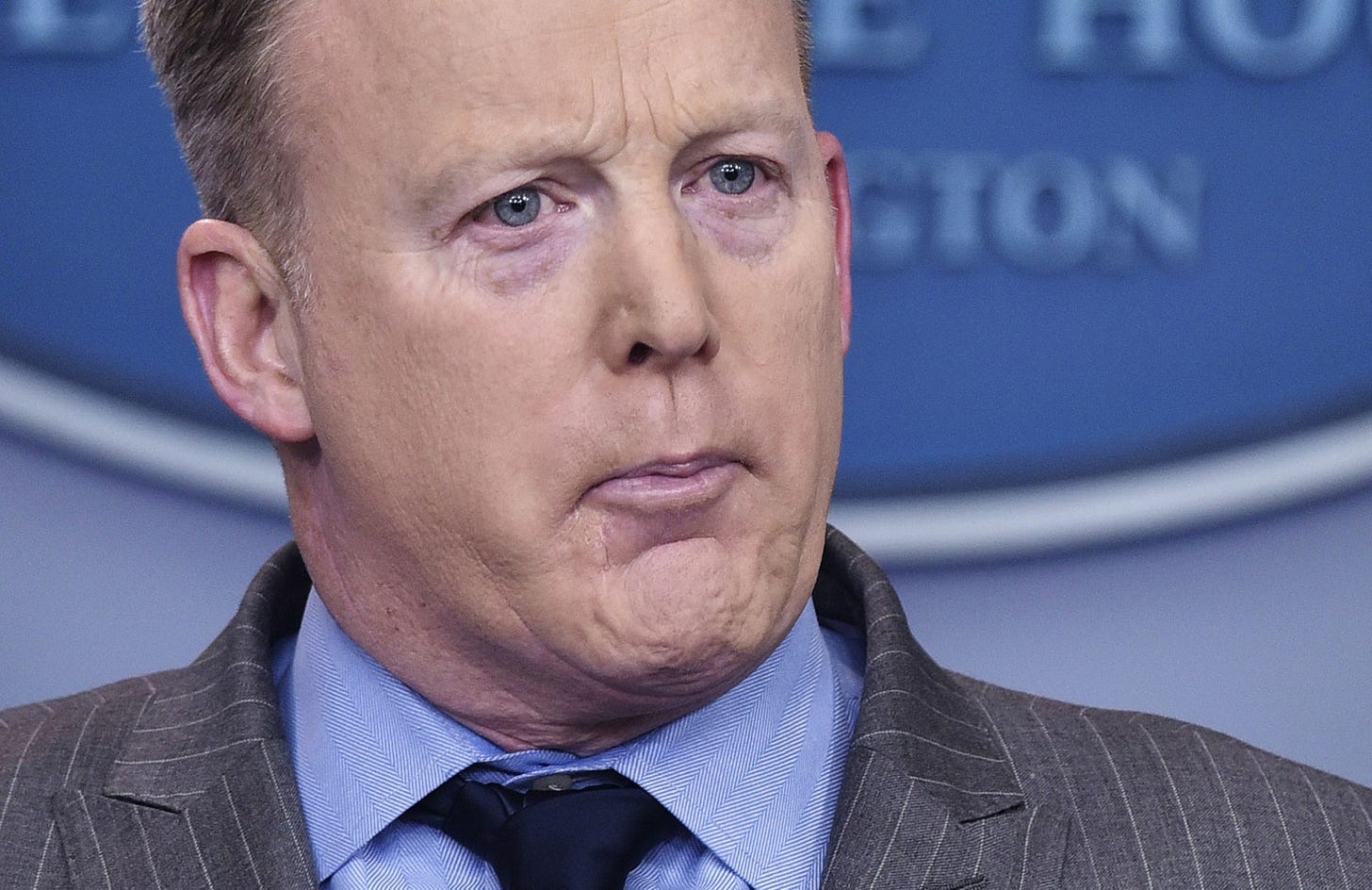 Fact: Sean Spicer's Suit Is Bad | GQ Fact: Sean Spicer's Suit Is Bad | GQ