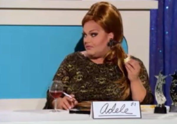 ginger ming does adele for snatch game rupauls drag race 2015