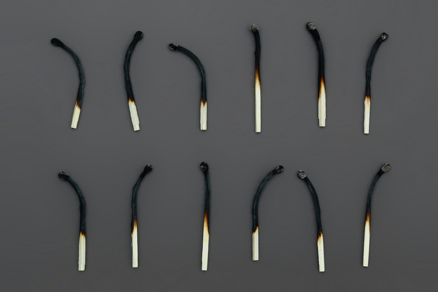 burnt matches