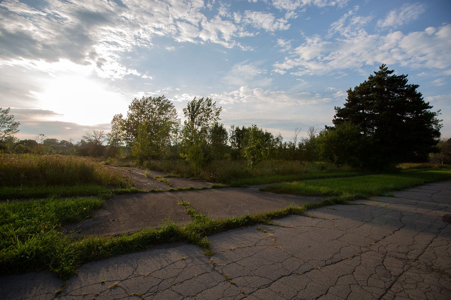 The Love Canal neighborhood as it looked in September 2023. Photo by Eric F. Coppolino / Chiron Return