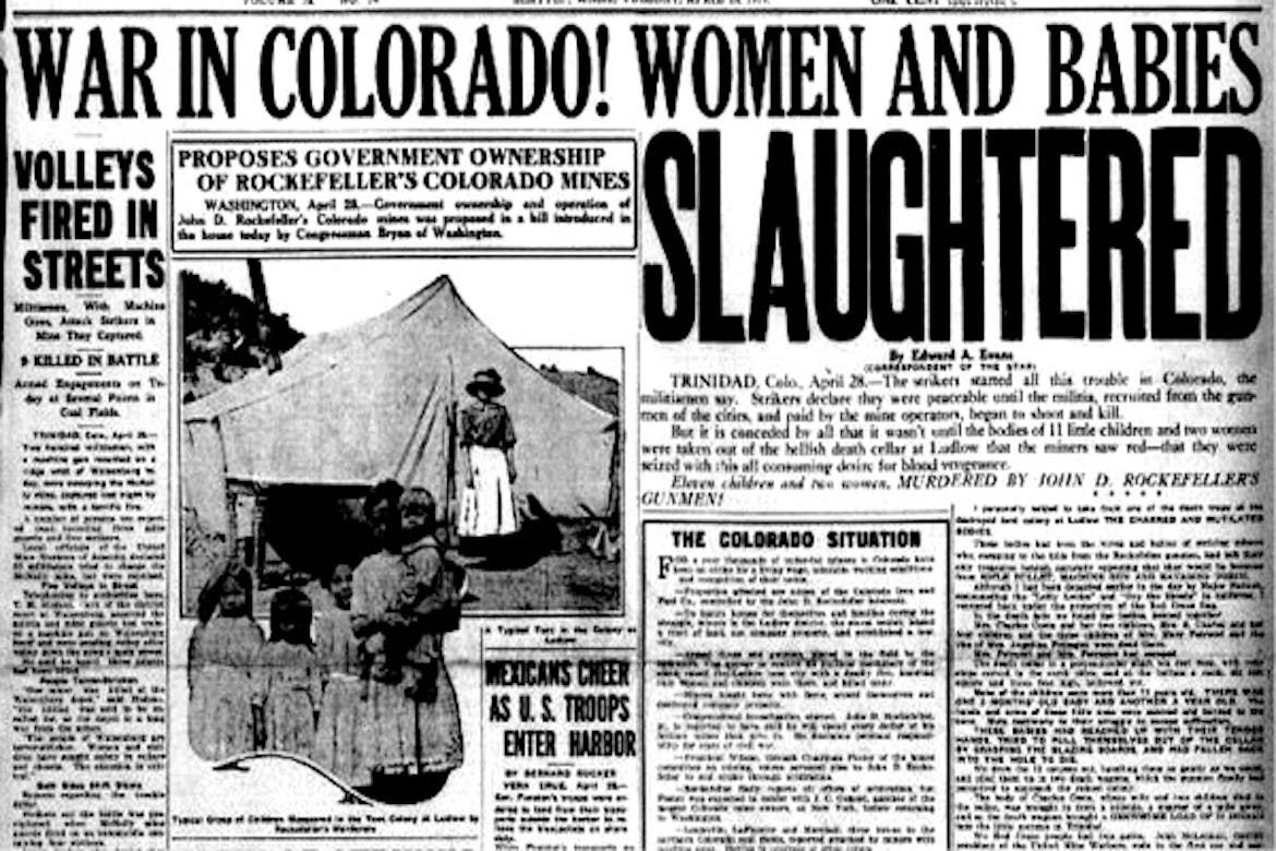 On This Day April 20, 1914: Remembering the Ludlow Massacre - The Pappas  Post