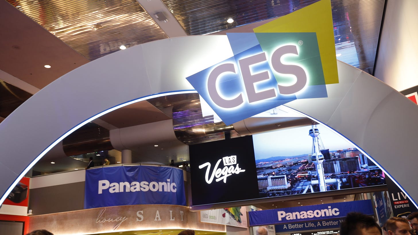 CES 2025 sign