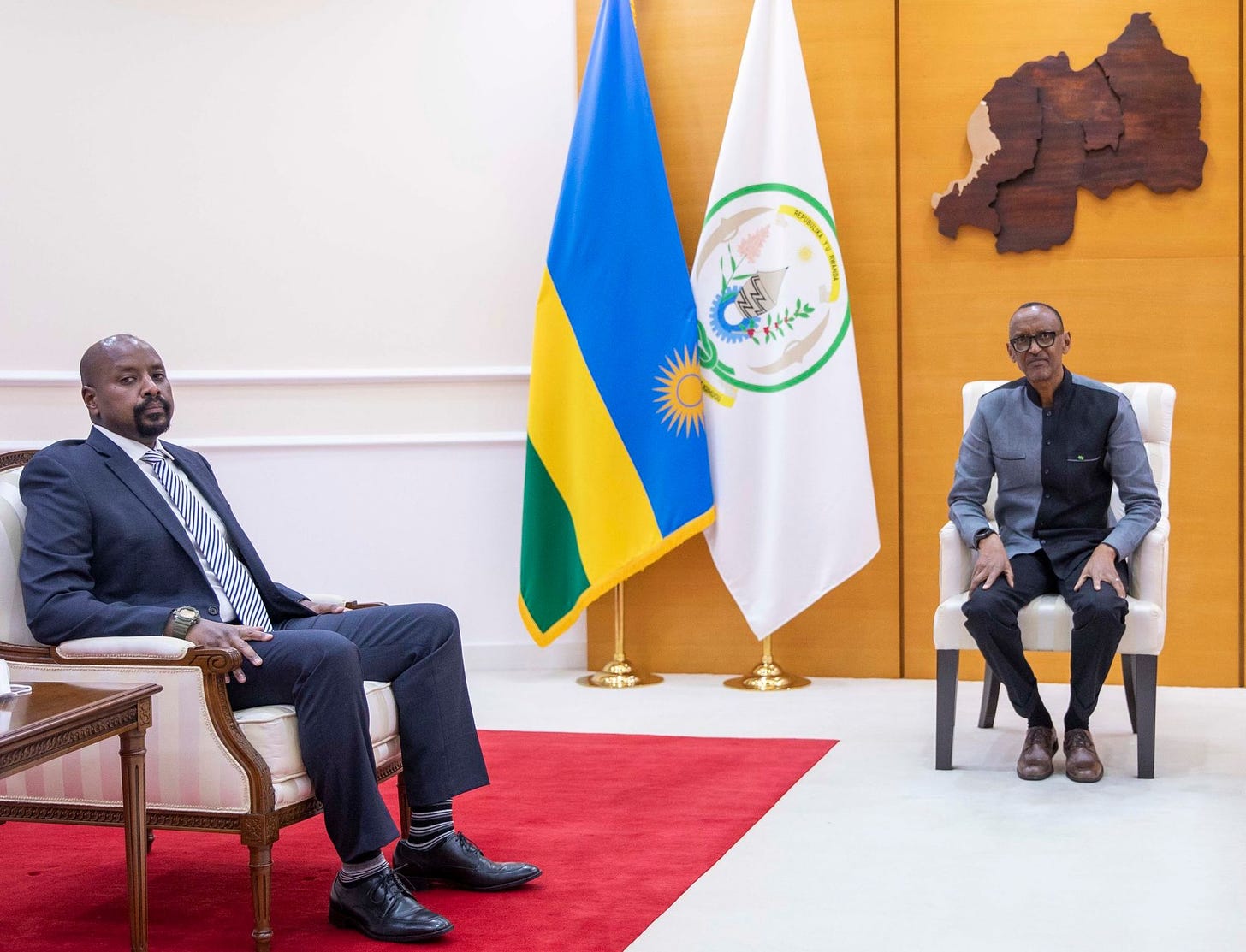 Uganda's First Son Gen Muhoozi's diplomatic charm offensive towards Rwanda: Kigali says "there is still need to pay attention to underlying unresolved issues"
