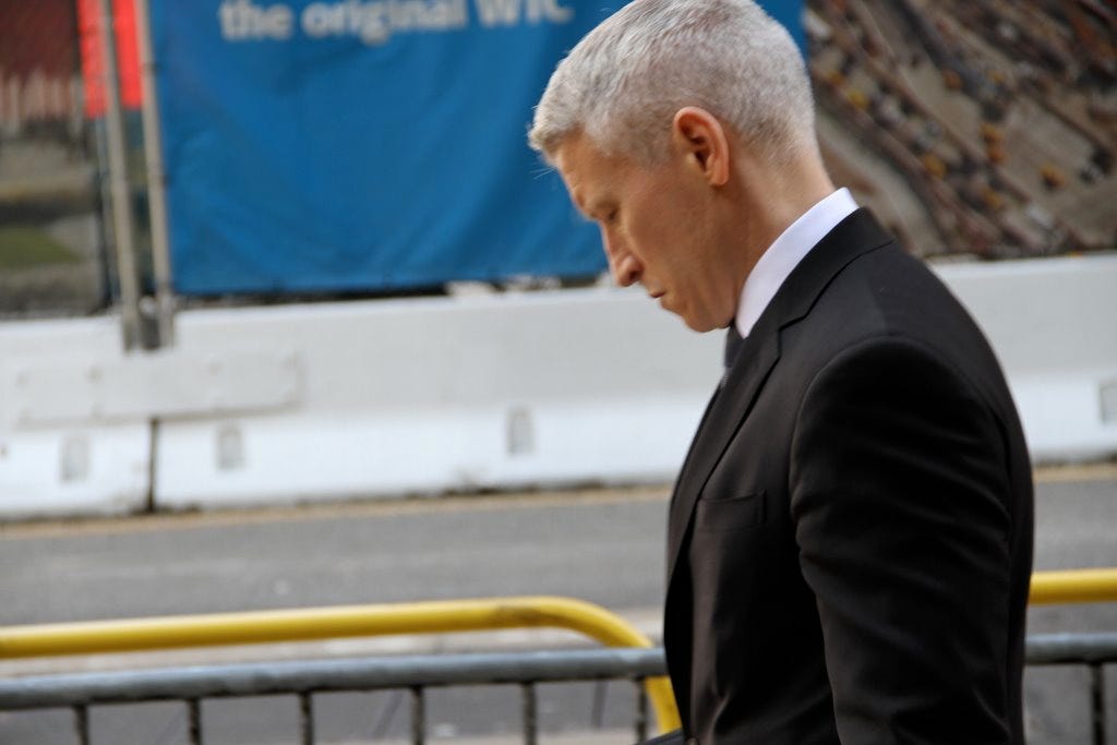 Image: More than 80% of Anderson Cooper’s $12 million salary is paid by PFIZER, warns RFK, Jr.