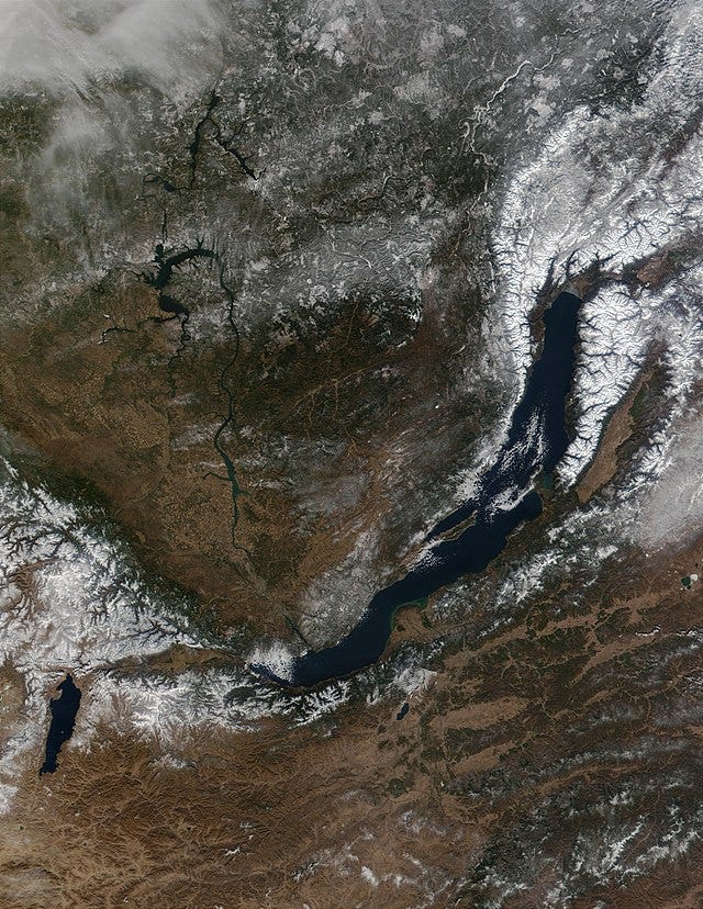 image of Lake Baikal - Wikipedia
