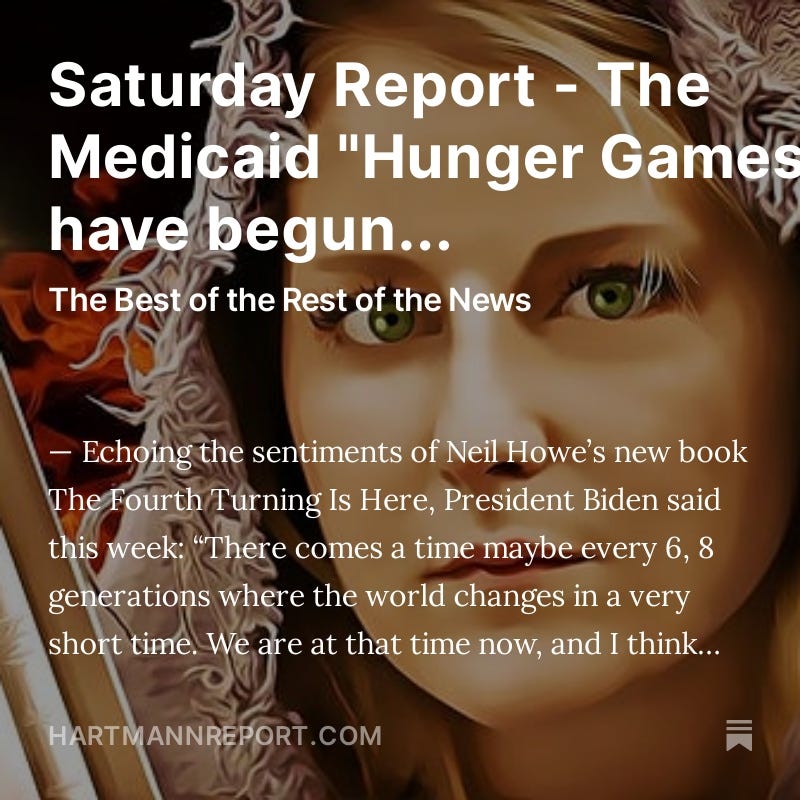 The Medicaid "Hunger Games"