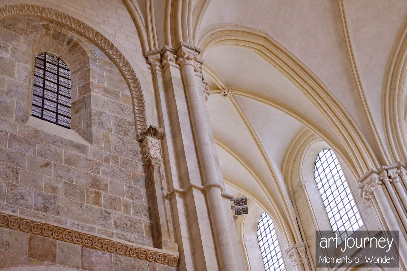 Vezelay Basilica romanesque and gothic