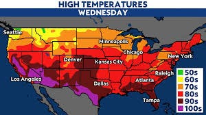 Dangerous heat is expected through Friday