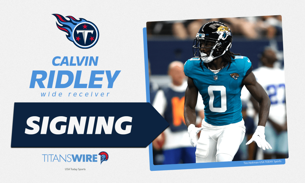 Tennessee Titans signing Calvin Ridley causes NFL Twitter to erupt