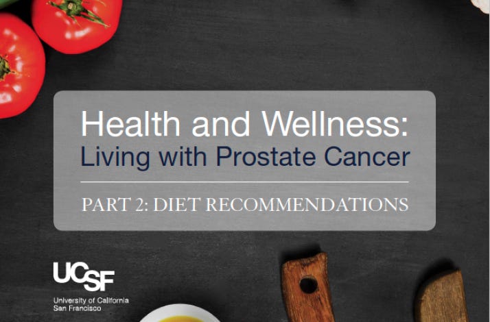 Health and Wellness: Living with Prostate Cancer Part 2: Diet Recommendations