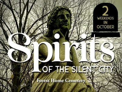 Spirits of the Silent City at Forest Home Cemetery