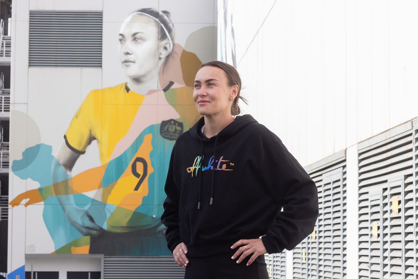 Era Fútbol Femenino on X: "🤩 El mural de Caitlin Foord en su ciudad natal,  Wollongong https://t.co/dgBmpZS4KB" / X