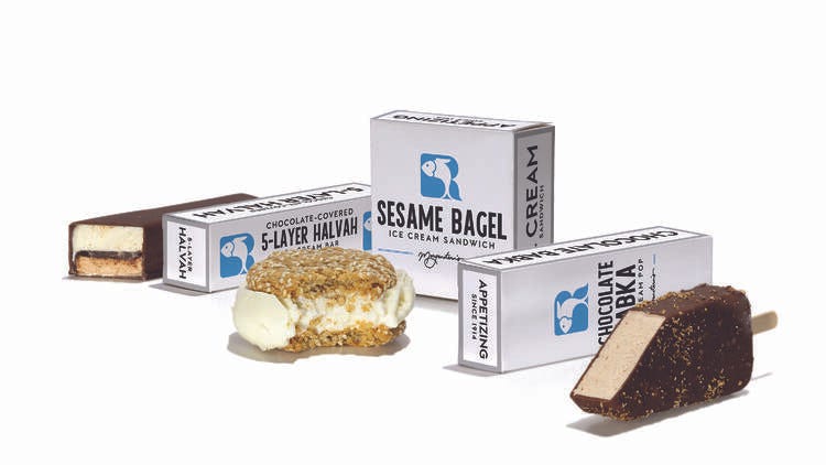 Russ & Daughters x Morgenstern's ice cream collab