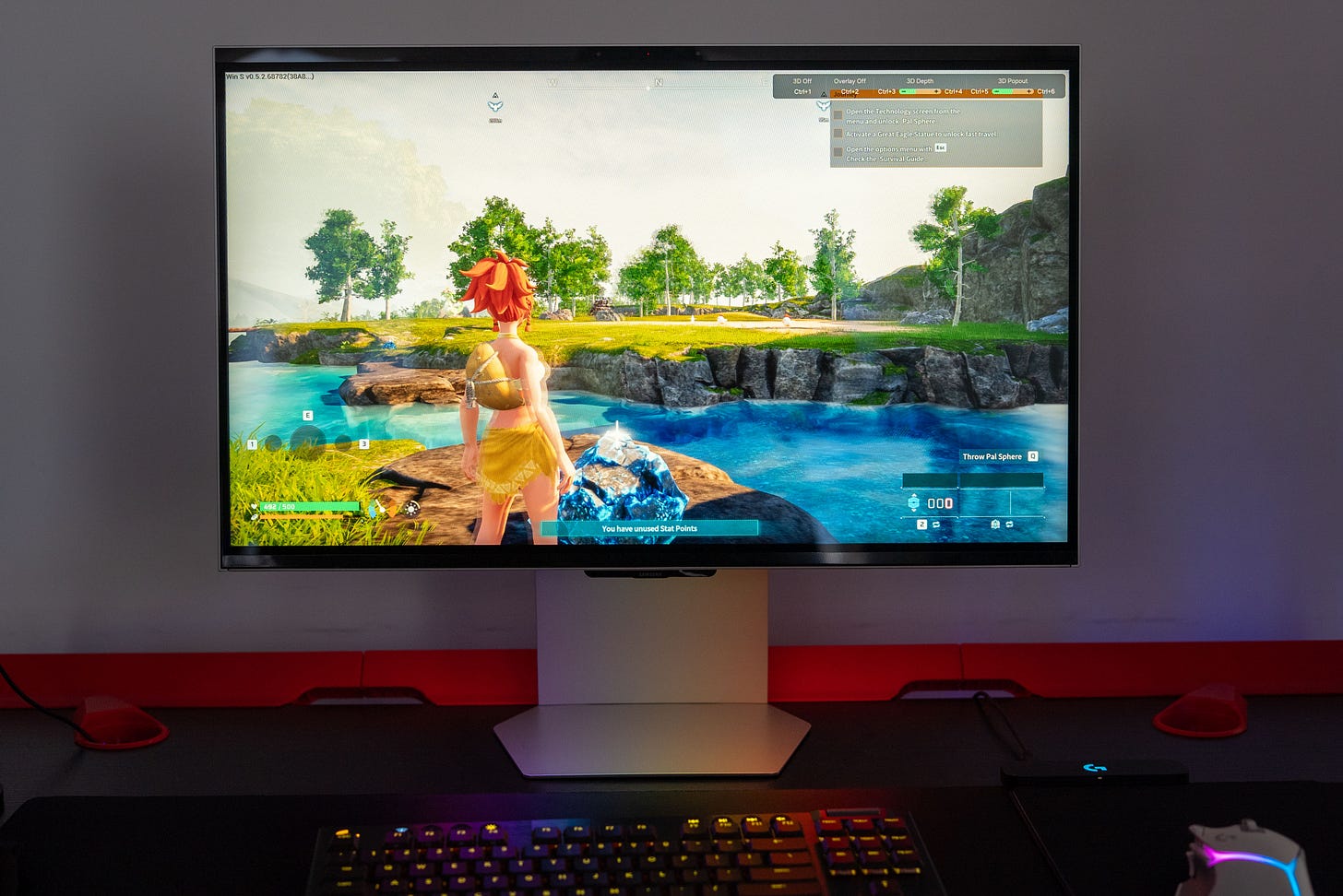 Samsung Odyssey 3D G90XF gaming monitor review Samsung Odyssey 3D G90XF gaming monitor review