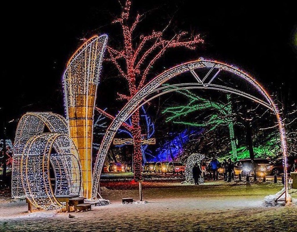 Niagara Festival of Lights in Winter