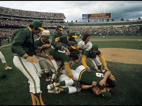 1973 World Series Gm 7 New York Met's at Oakland A's - YouTube