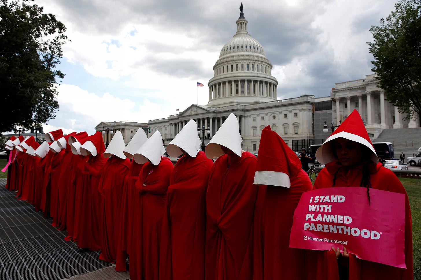 A Handmaid's Tale of Protest - The New York Times