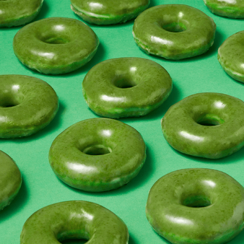 Image for Go Green with O’riginal Glazed® Doughnuts