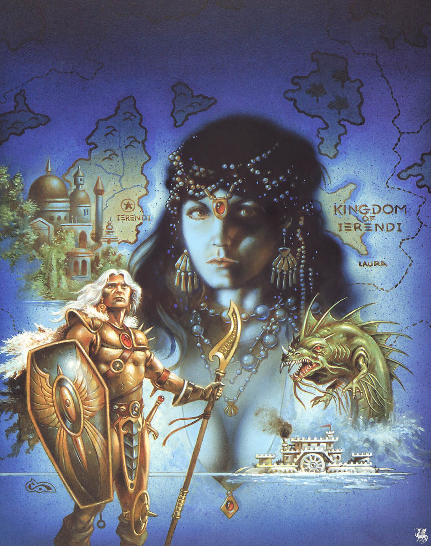 Kingdom by Clyde Caldwell: History, Analysis & Facts | Arthive