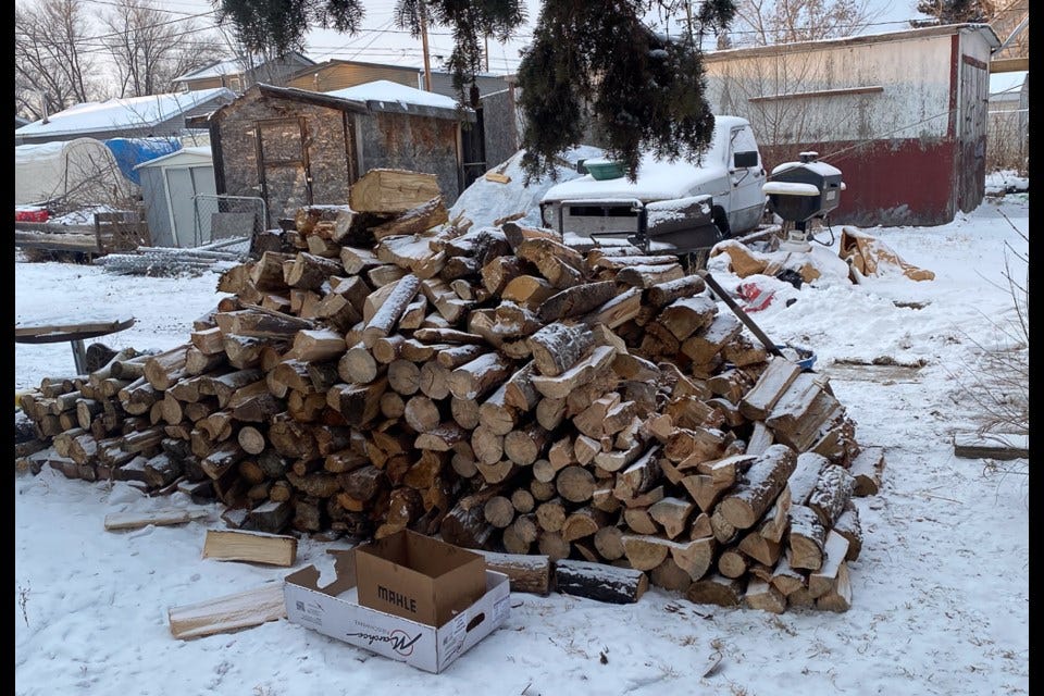 Northern Alberta man's request for firewood for elderly neighbour results  in heaps of help - TownAndCountryToday.com