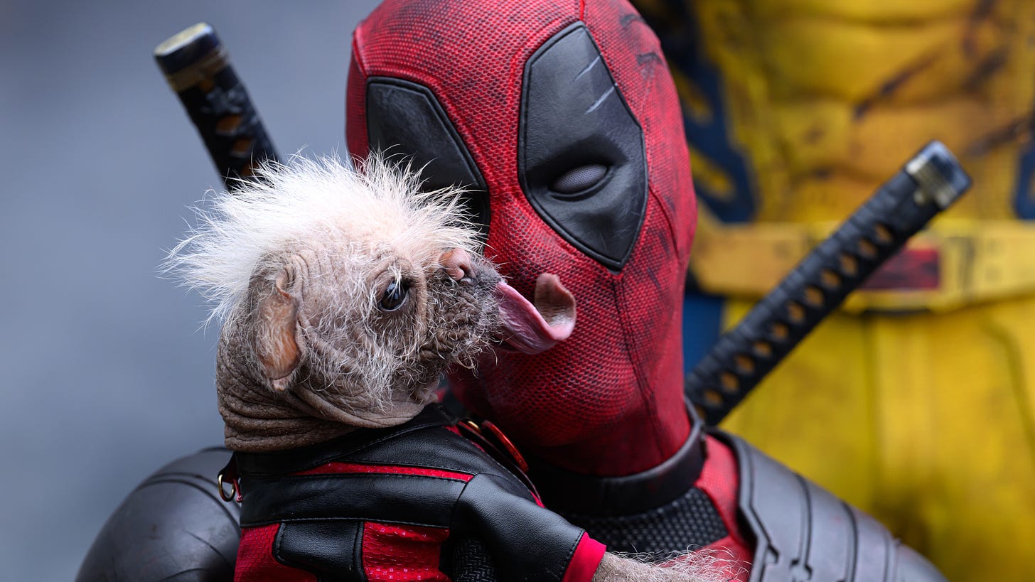 Deadpool meets Dogpool and it's apparently hilarious