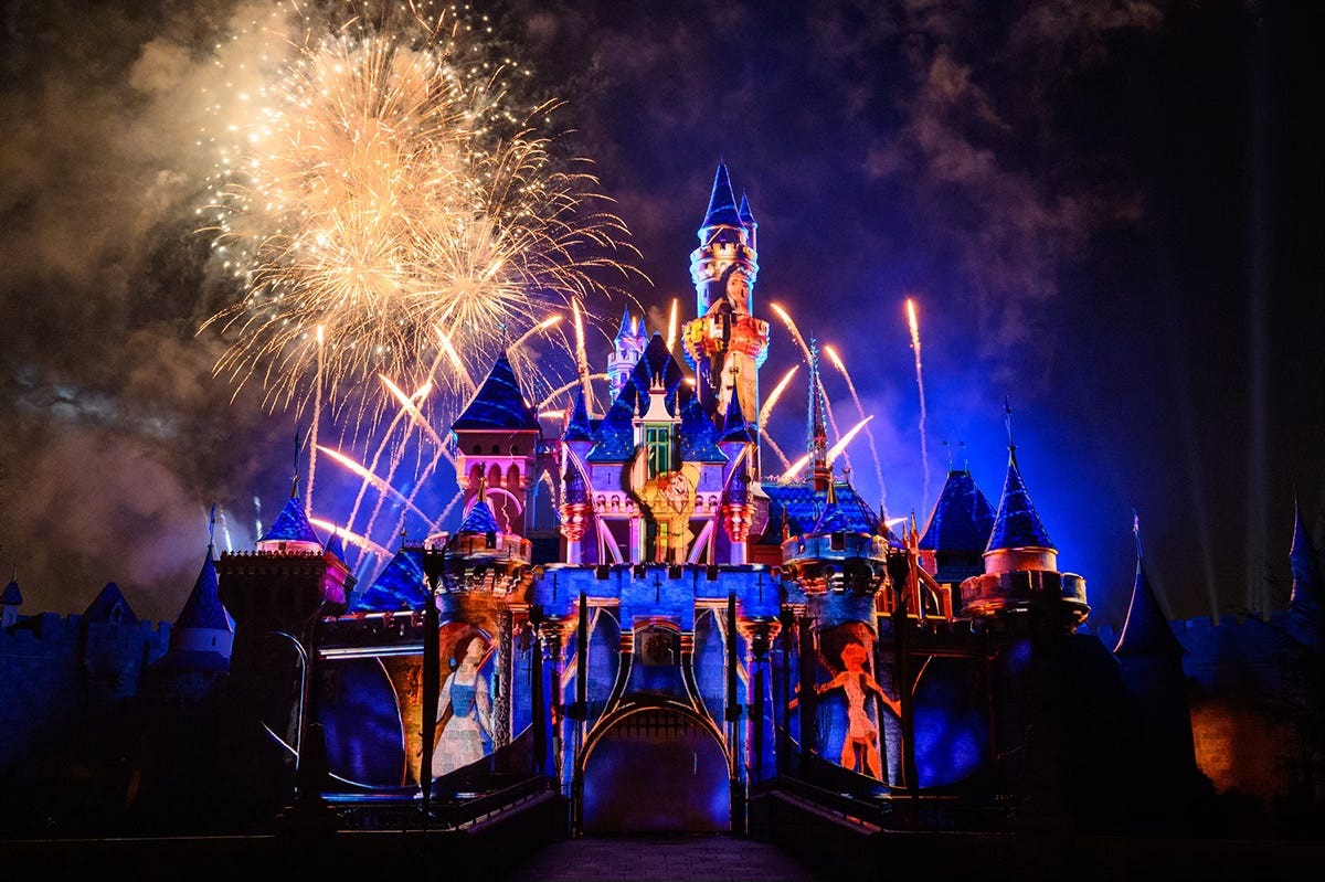 Wondrous Journeys Disneyland show.