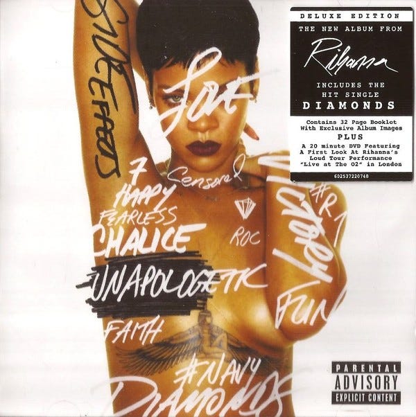 Unapologetic by Rihanna (Album; Def Jam; 602537220748): Reviews, Ratings,  Credits, Song list - Rate Your Music