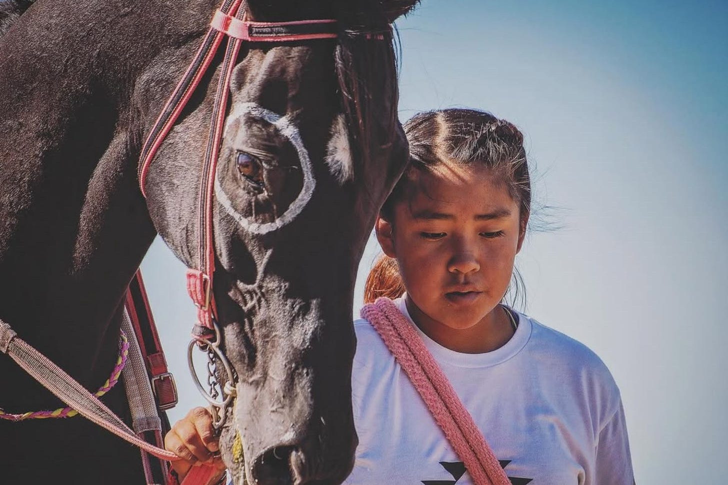 A young rider on Sage to Saddle Sobriety Ride.