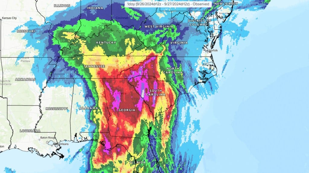 Helene Triggers Flooding in 8 States, Millions Without Power - Reduce  Flooding