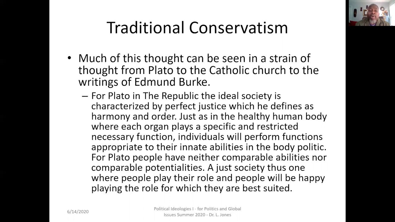 Chapter 5 part 2 Traditional conservatism and modern conservatism - YouTube