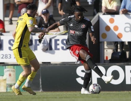 Exeter City Player Admiral Muskwe Attacks Editorial Stock Photo - Stock  Image | Shutterstock