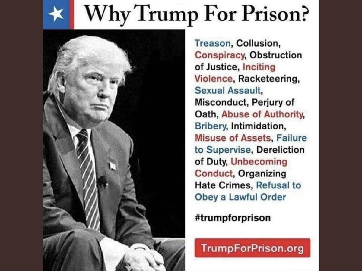diane c on Twitter: "RT @BrianM70923520: What ever one will keep him in prison the rest of his ...