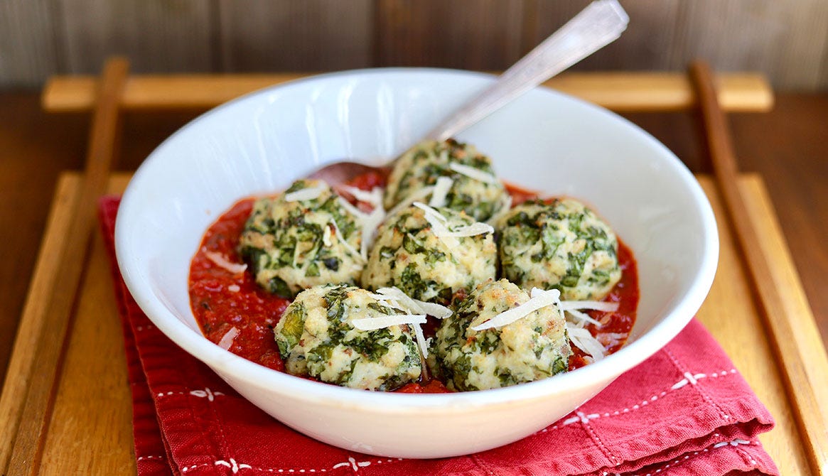 Chicken, Kale, Parmigiano And Ricotta Meatballs, Cook the Vineyard