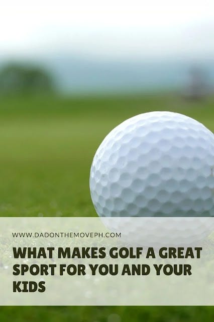 The benefits of playing golf to children