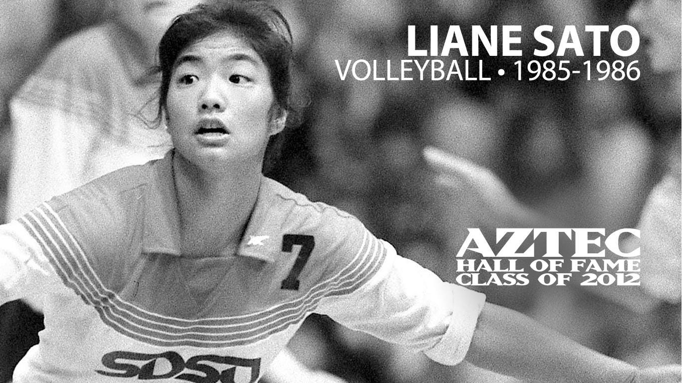Liane Sato, SDSU volleyball Hall of Famer