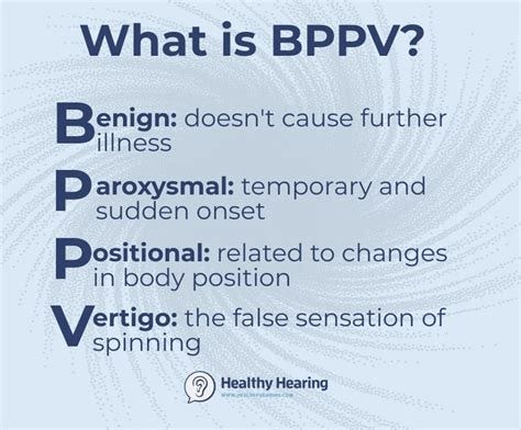 BPPV: Positional vertigo causes, symptoms and treatment