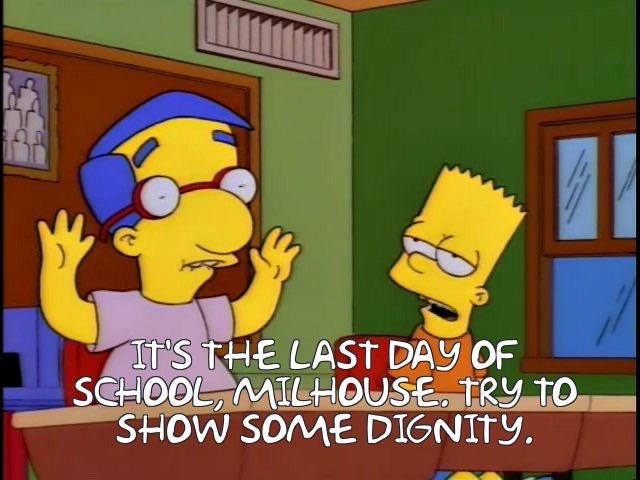 School's out, up yours Krabappel! : r/simpsonsshitposting