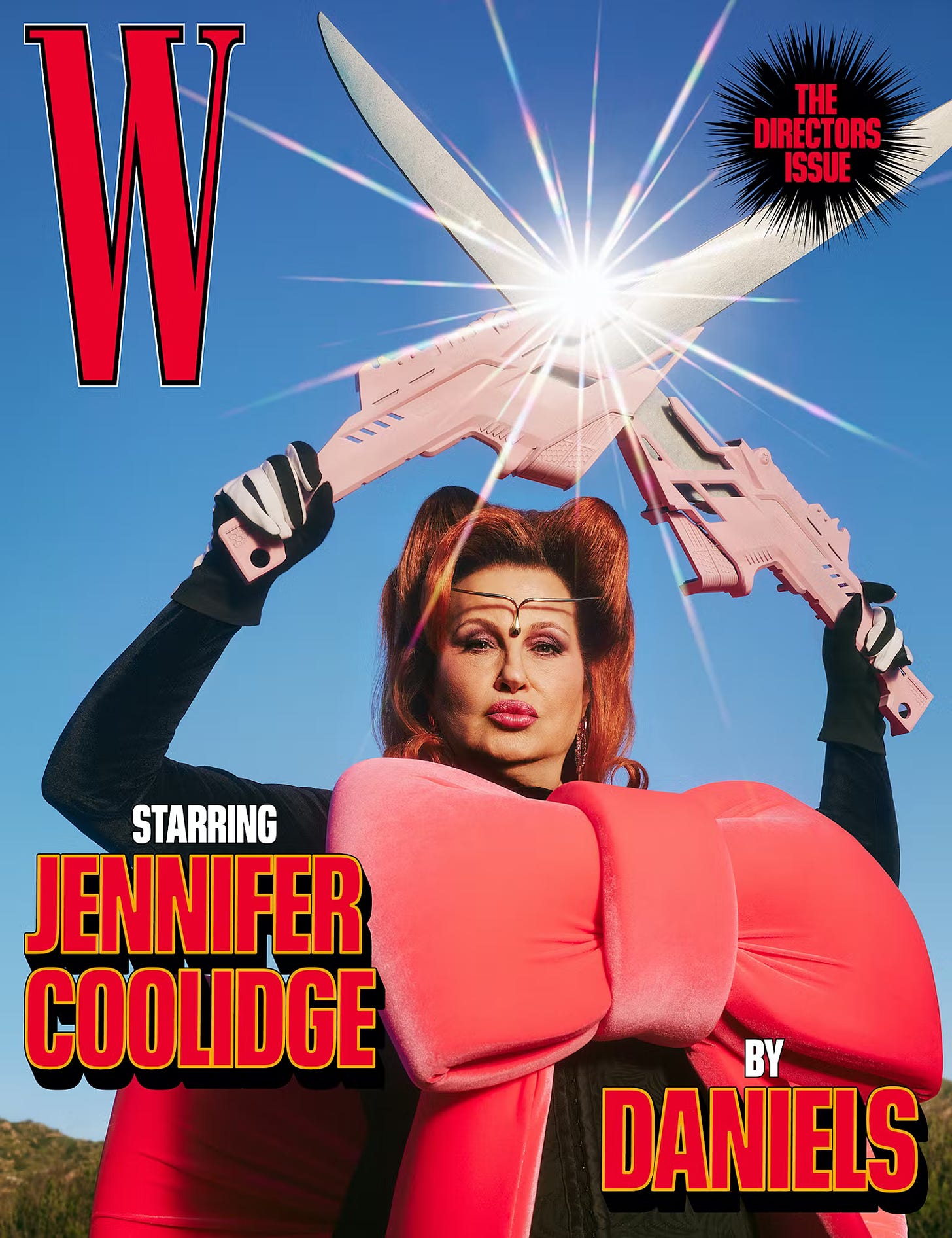 Cover of W Magazine featuring Jennifer Coolidge