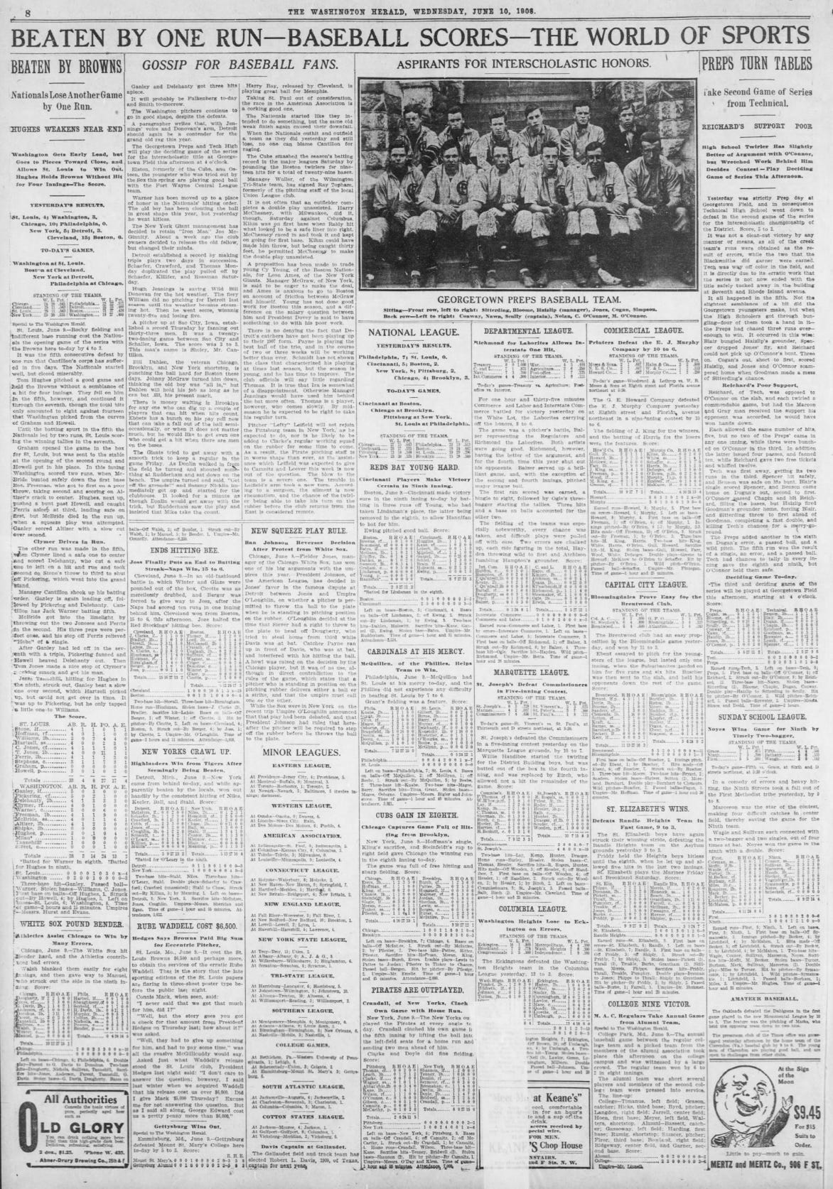 1908 Washington Herald