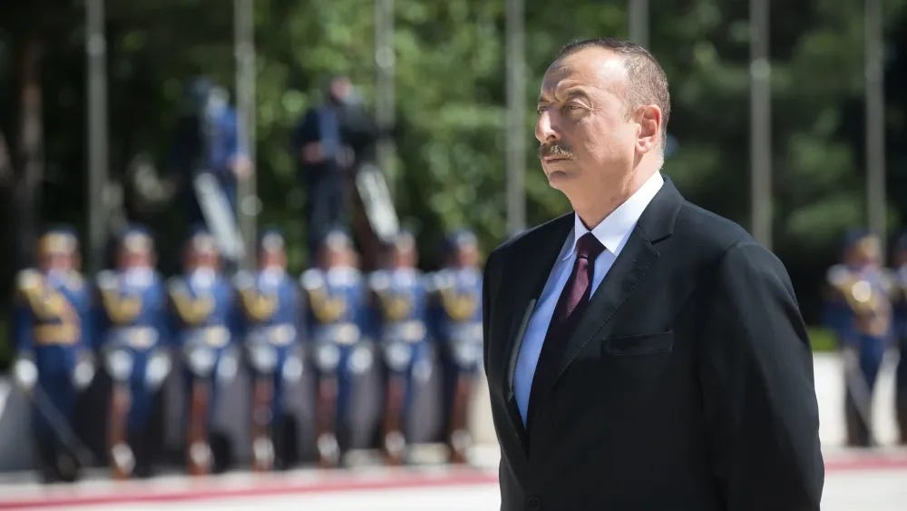 Presidente do Azerbaijão, Ilham Aliyev