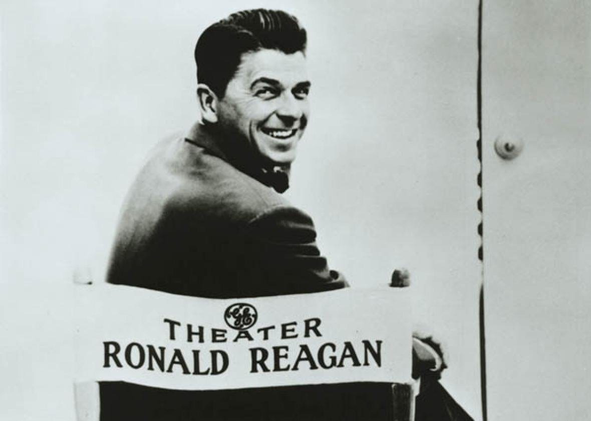 Ronald Reagan's conservative conversion as spokesman for General Electric  during the 1950s.